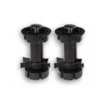 PIEDE ABS REGOLABILE H 150 CON VITE BLISTER 4 PZ (1 BL)