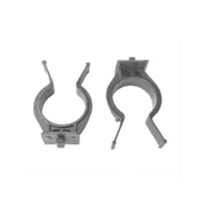 BLISTER 10 GANCI IN PVC PER ATTACCO ZOCCOLI (1 BL)