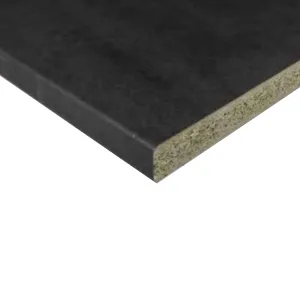 TOP POST38 NERO LUNA HPL MM 3050x600x38 IDRO IMBALLATO (1 PZ)