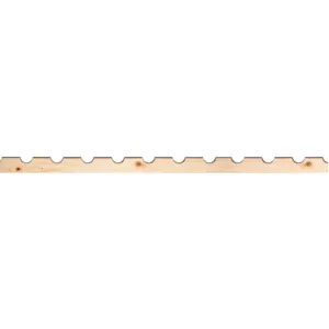 SAGOMA COLLO BOTTIGLIA IN ABETE mm.50x19x2000 (10 PZ)