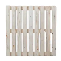 PEDANA DOCCIA ZEN IN ABETE GREZZO cm.68x54 (5 PZ)