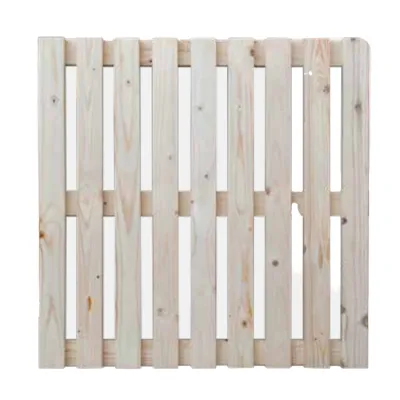 PEDANA DOCCIA ZEN IN ABETE GREZZO cm.68x54 (5 PZ)