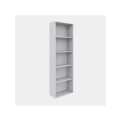 LIBRERIA 4 RIPIANI 50X22,8X157,4 CM BIANCO