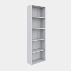 LIBRERIA 4 RIPIANI 50X22,8X157,4 CM BIANCO