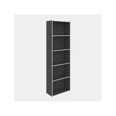 LIBRERIA 4 RIPIANI 50X22,8X157,4 CM ARDESIA