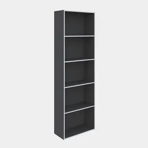 LIBRERIA 4 RIPIANI 50X22,8X157,4 CM ARDESIA