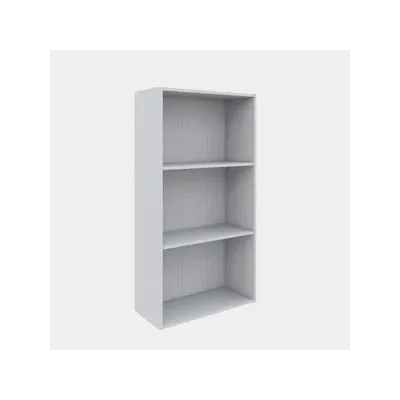 LIBRERIA 2 RIPIANI 50X22,8X95 CM BIANCO