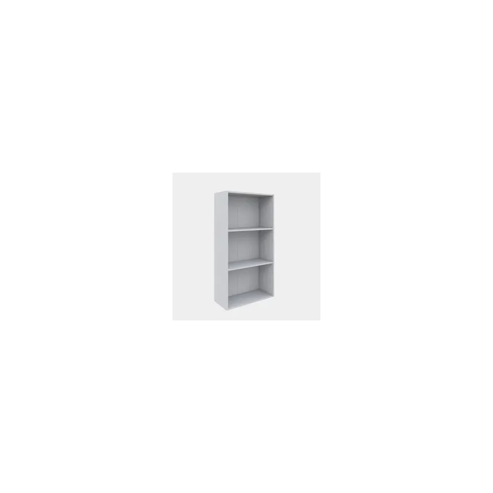 LIBRERIA 2 RIPIANI 50X22,8X95 CM BIANCO