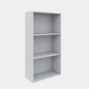 LIBRERIA 2 RIPIANI 50X22,8X95 CM BIANCO