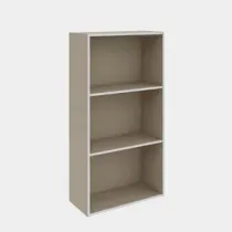 LIBRERIA 2 RIPIANI 50X22,8X95 CM AVANA