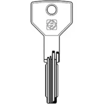 SILCA CS197 CHIAVE PUNZONATA OTTONE (5,0 PZ)