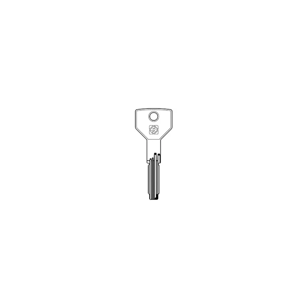 SILCA CS197 CHIAVE PUNZONATA OTTONE (5,0 PZ)
