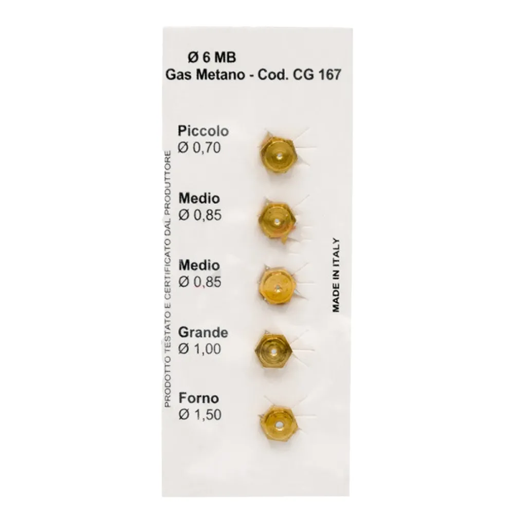 UGELLI PER CUCINA Ø 6 MB (10 CF) UGELLI PER CUCINA Ø 6 MB (10 CF)
