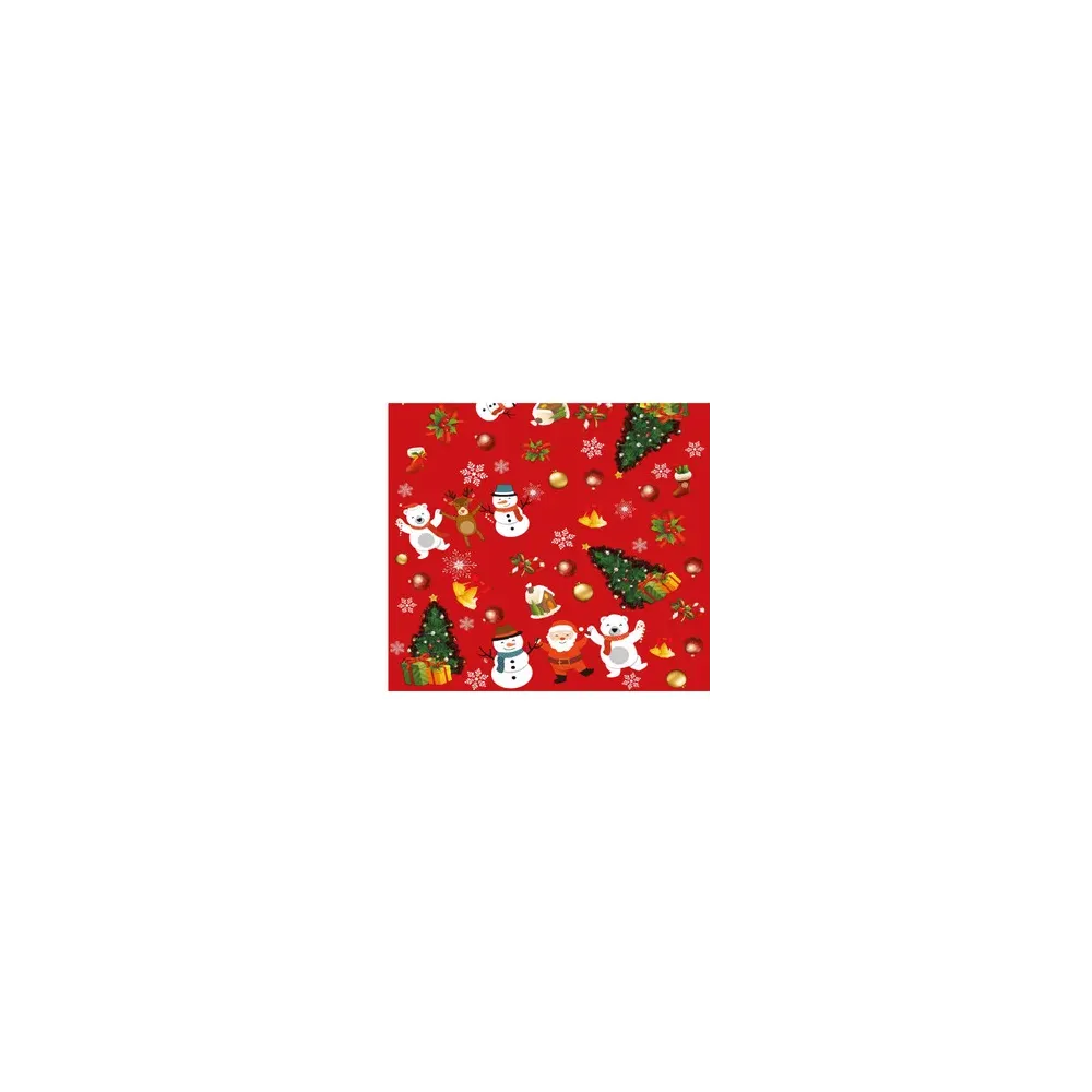TOVAGLIATO NATALE H.140 DISEGNO 372 (20,0 ML) TOVAGLIATO NATALE H.140 DISEGNO 372 (20,0 ML)
