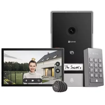 VIDEOCITOFONO SMART CONNESSO 'TP7 2K' EZVIZ risoluzione 2K - visione fino a 6 metri