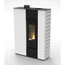 C STUFA PELLET CANALIZZATA STEROPE 12C BIANCO
