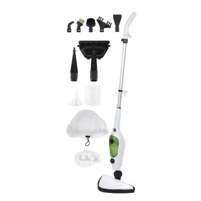 PULITORE A VAPORE 1500 W - colore bianco verde nero