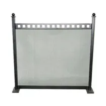 C PARASCINTILLE A PANNELLO  63,5X61,5 P/CAMINO NERO