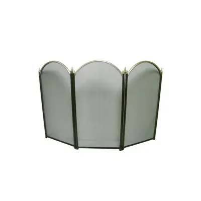 C PARASCINTILLE 3 PANNELLI  98,5X1,5X61 P/CAMINO ARGENTO