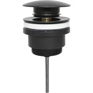 PILETTA CLICK CLACK D 1.1/4 C/TROPPO PIENO  NERO