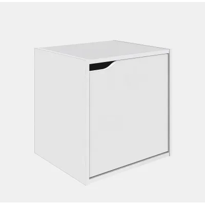 CUBO C/ANTA 35X29,2X35 CM BIANCO