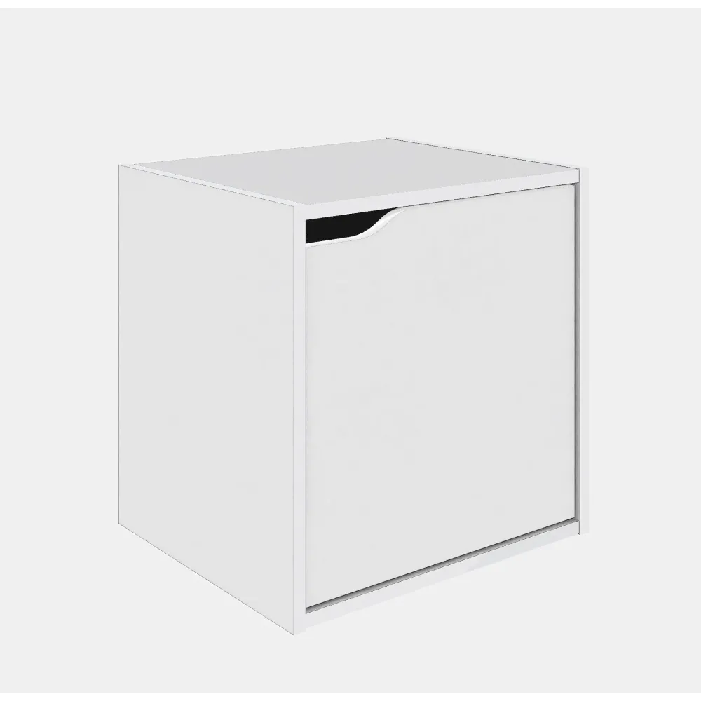 CUBO C/ANTA 35X29,2X35 CM BIANCO CUBO C/ANTA 35X29,2X35 CM BIANCO