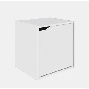 CUBO C/ANTA 35X29,2X35 CM BIANCO