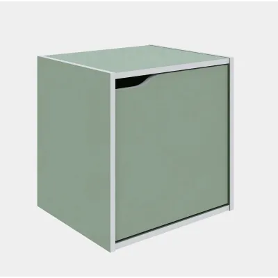 CUBO C/ANTA 35X29,2X35 CM VERDE SALVIA