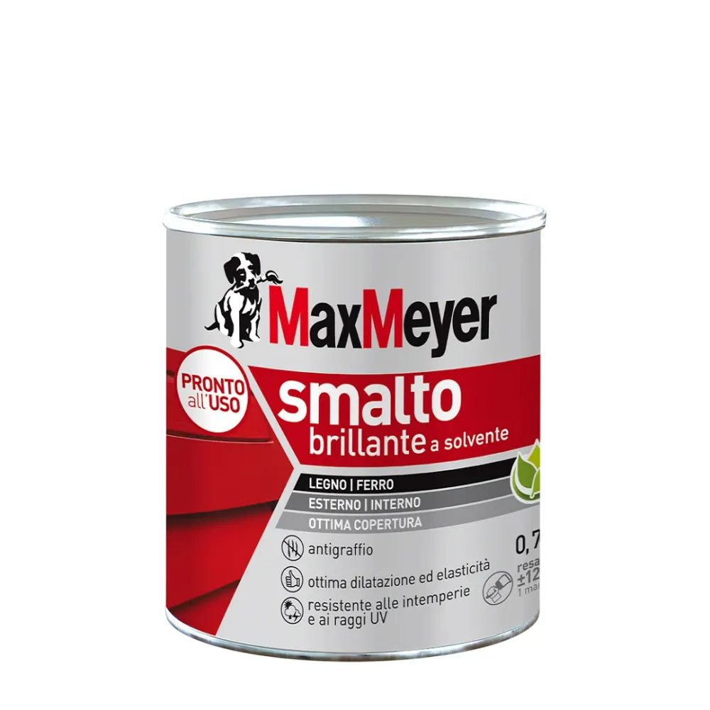 MAX SMALTO BRILLANTE ANTRACITE R7016 0,750 L (4,0 PZ)