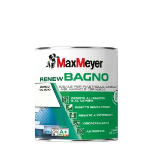 MAX RENEW BAGNO BIANCO R9010 0,750 L (4,0 PZ)