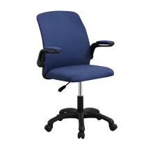 POLTRONA A GAS C/BRACCIOLI MOMA BLU 39