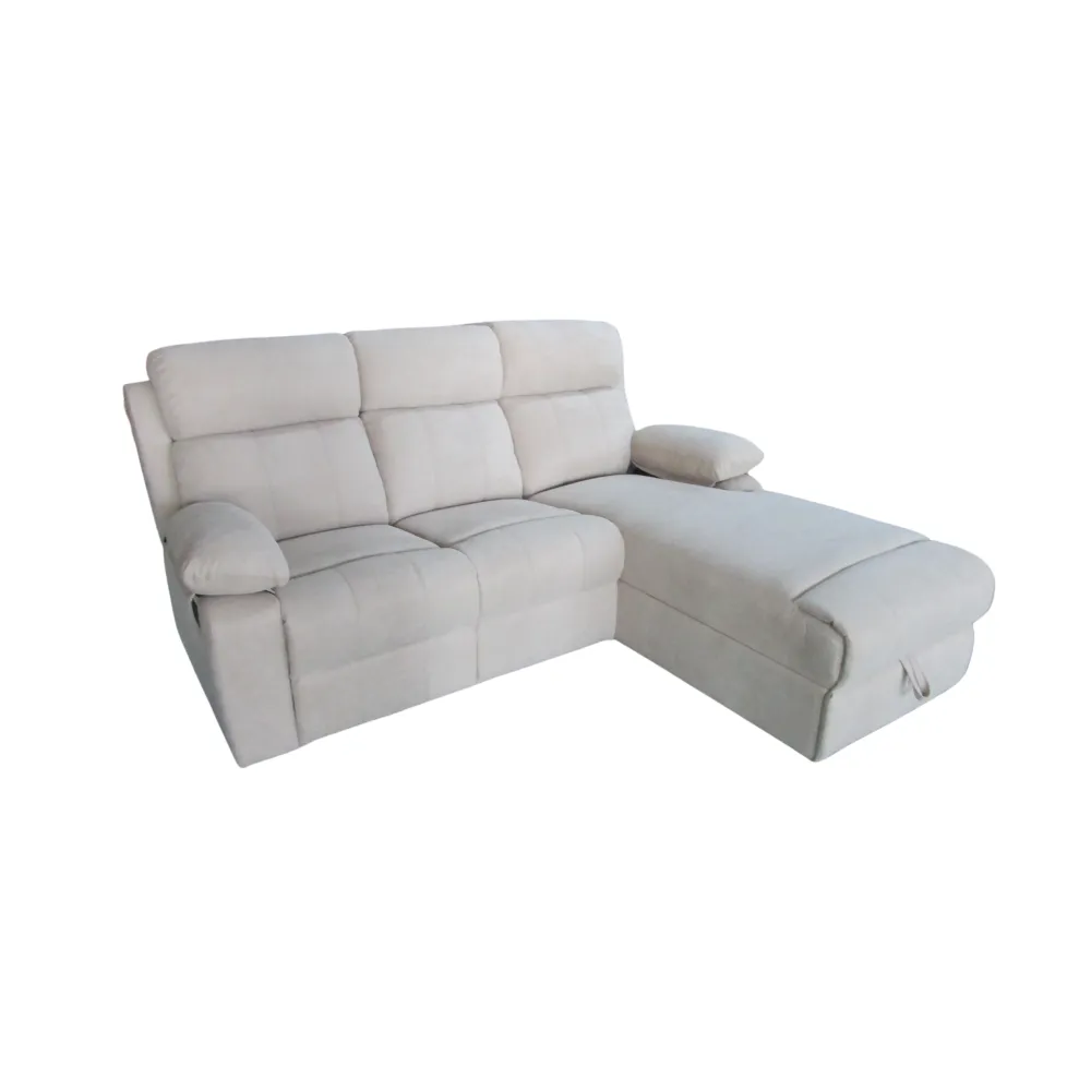 DIVANO ANGOLARE 3P RECLINER PENISOLA SX BEIGE DIVANO ANGOLARE 3P RECLINER PENISOLA SX BEIGE