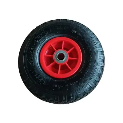 C RUOTA P/CARRELLO NYLON C/CUSCINETTO D 260MM