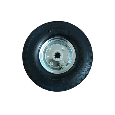 C RUOTA P/CARRELLO ACCIAIO C/CUSCINETTO D 260MM