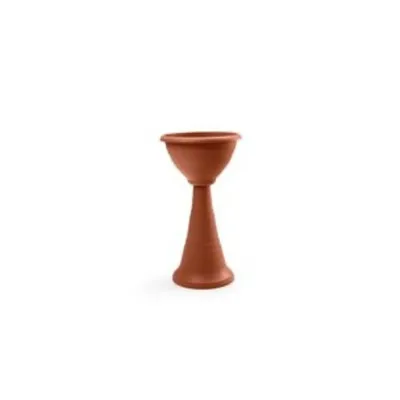 FIORIERA COLONNA TERRACOTTA