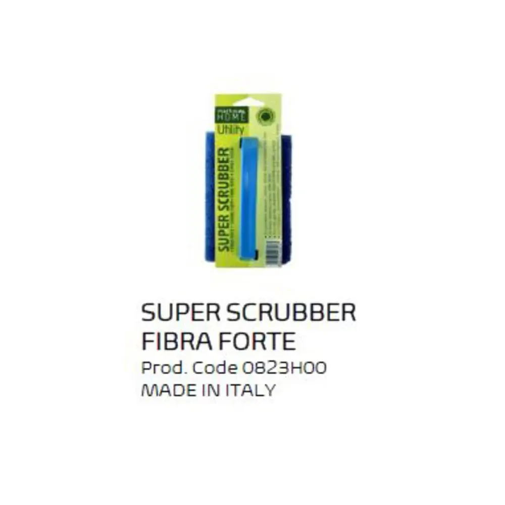 SPAZZOLA ABRASIVA SUPER SCRUBBER FIBRA FORTE (12,0 PZ)