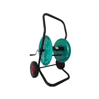 C CARRELLO AVVOLGITUBO C/RUOTE PNEUM 3/4X80M ELEPHANT