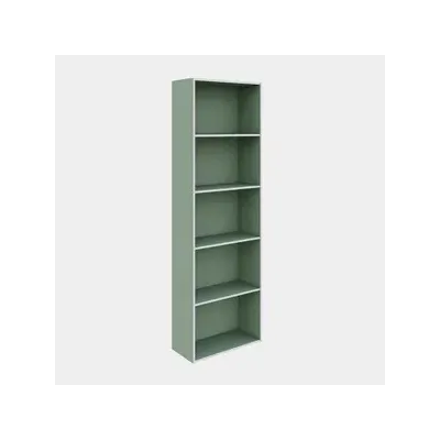 LIBRERIA 4 RIPIANI 50X22,8X157,4 CM VERDE SALVIA