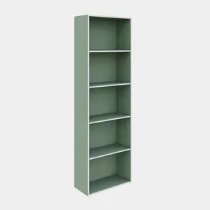 LIBRERIA 4 RIPIANI 50X22,8X157,4 CM VERDE SALVIA