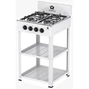 CUCINA 4 FUOCHI 2 MENSOLE CM.49X49  BIANCO