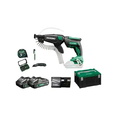 HIKOKI AVVITATORE CARTON W18DB 18V 10NM +CARIC+ACC