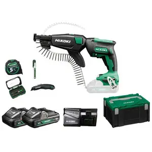 HIKOKI AVVITATORE CARTON W18DB 18V 10NM +CARIC+ACC