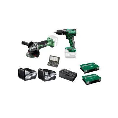 HIKOKI KIT TRAPANO C/PERC+SMERIGL 115MM KC18PK1A1