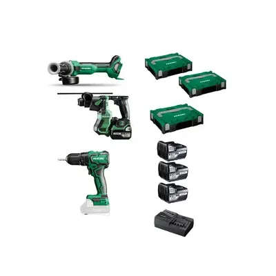 HIKOKI KIT TRAPANO C/PERC+SMERIGLIATRICE+TASSELL. KCIT35A3C5