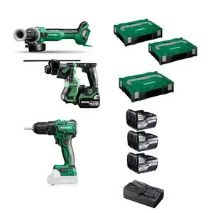 HIKOKI KIT TRAPANO C/PERC+SMERIGLIATRICE+TASSELL. KCIT35A3C5