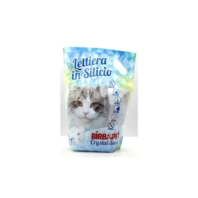 LETTIERA BIRBA PET GATTO SILICIO NATURALE LT.5 (6,0 PZ)