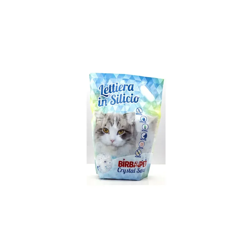 LETTIERA BIRBA PET GATTO SILICIO NATURALE LT.5 (6,0 PZ)