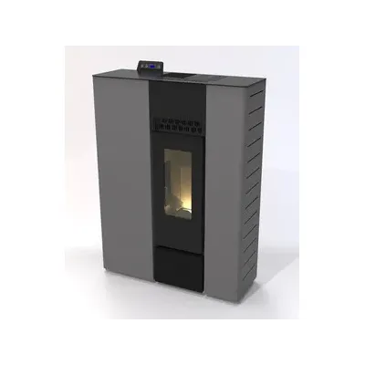 C STUFA PELLET CANALIZZATA STEROPE 12C ANTRACITE
