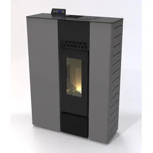 C STUFA PELLET CANALIZZATA STEROPE 12C ANTRACITE