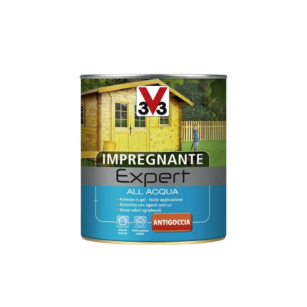 V33 IMPREGNANTE EXPERT ACQUA NOCE SCURO 0,750L